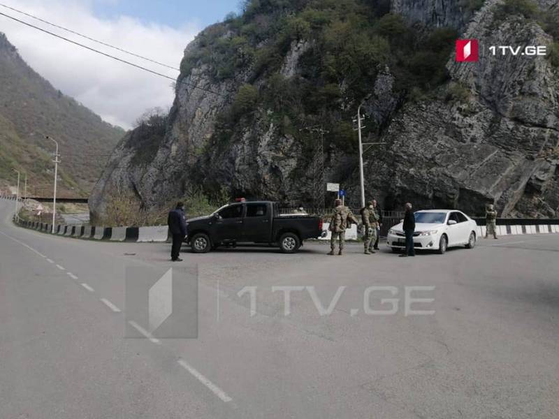 ლენტეხისა და ცაგერის მუნიციპალიტეტებში საკონტროლო-გამშვები პუნქტები ამოქმედდა